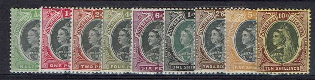 Image of Nigeria & Territories ~ Southern Nigeria SG 1/9 VLMM British Commonwealth Stamp